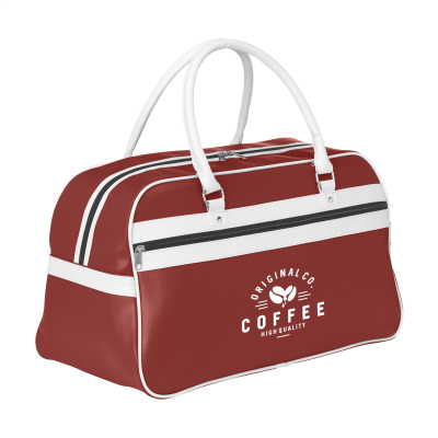 Picture of RETROSPORT SPORTS BAG in Red & White