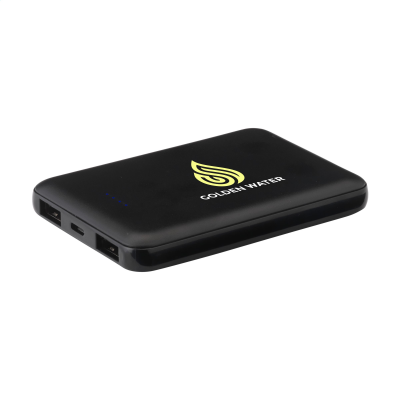 Picture of POCKETPOWER 5000 RCS RECYCLED POWERBANK CHARGER in Black