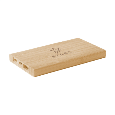 Picture of BAMBOO 4000 POWERBANK EXTERNAL CHARGER in Bamboo