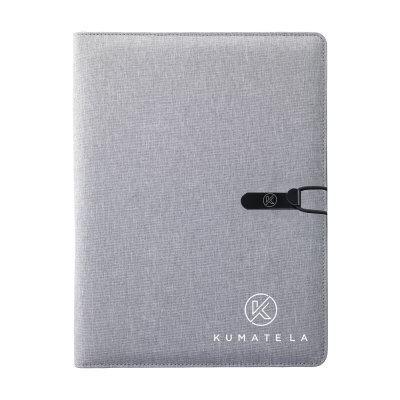 Picture of QUEST PORTFOLIO RCS RPET A4 DOCUMENT FOLDER in Grey