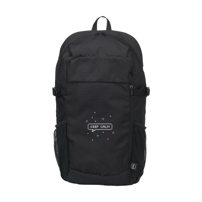 Picture of WYATTTRAIL GRS RPET BACKPACK RUCKSACK in Black