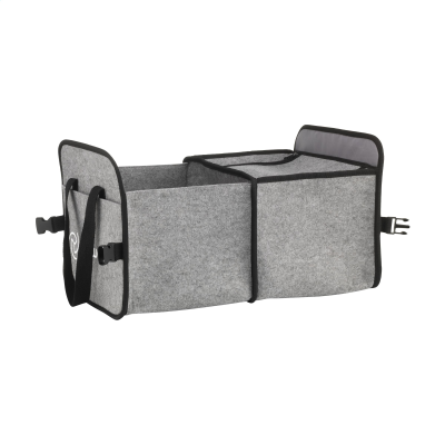 Picture of TRUNK GRS RPET FELT ORGANIZER COOL BAG in Grey