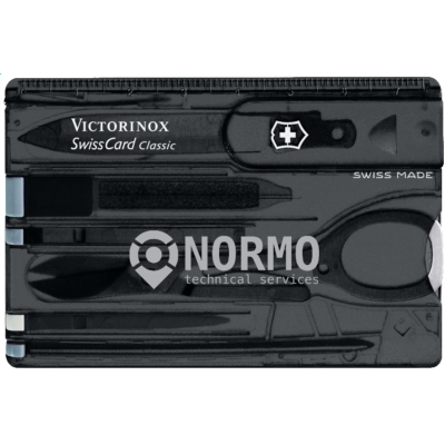 Picture of VICTORINOX SWISSCARD CLASSIC in Clear Transparent Black
