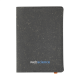 BONDED LEATHER PASSPORT HOLDER in Black image 2
