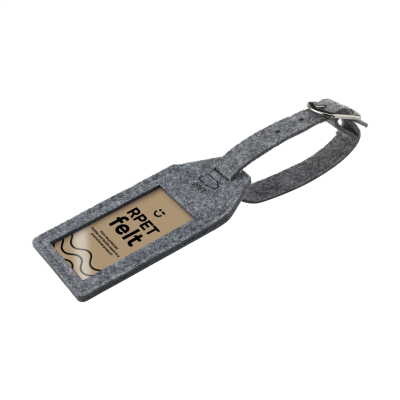 Picture of RPET FELT GRS LUGGAGE TAG LUGGAGE TAG in Grey