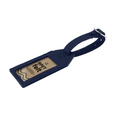 Picture of RPET FELT GRS LUGGAGE TAG LUGGAGE TAG in Dark Blue