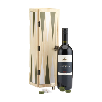 Picture of RACKPACK GAMEBOX BACKGAMMON in Wood