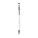 Picture of LUCA COPPER STYLUS RCS RECYCLED ALUMINIUM METAL SOFTTOUCH in White