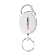 Picture of ASPEN ROLLERCLIP KEYRING CHAIN in White