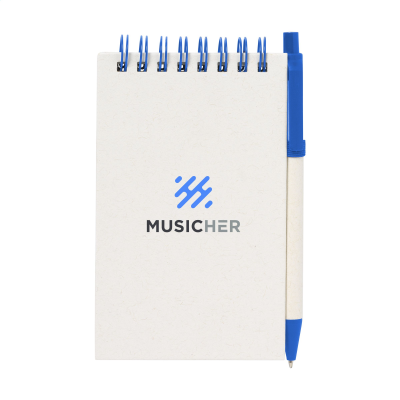 Picture of MILK-CARTON SMART NOTE SET NOTE BOOK in Blue.