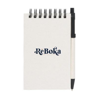 Picture of MILK-CARTON SMART NOTE SET NOTE BOOK in Black.