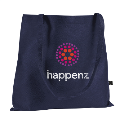 Picture of SHOPPER GRS RPET SHOPPER TOTE BAG in Navy