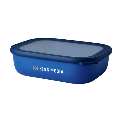 Picture of MEPAL CIRQULA MULTI USE RECTANGULAR BOWL 2 L in Vivid Blue.