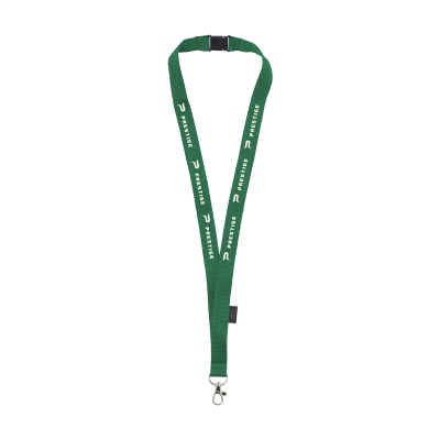 Picture of LANYARD SAFETY RPET 2 CM LANYARD in Green.