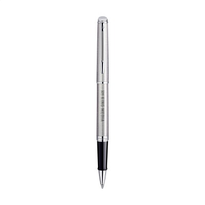 Picture of WATERMAN HÉMISPHÈRE ROLLERBALL PEN SILVER - BLUE INK in Silver