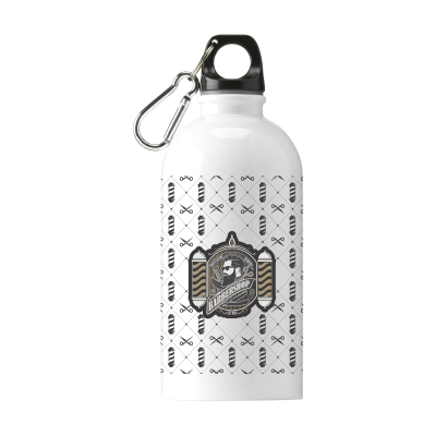 Picture of STEELSPORT RCS RECYCLED STEEL BOTTLE 500 ML in White.