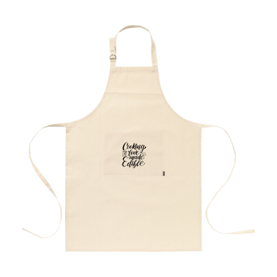 Picture of COCINA RECYCLED COTTON APRON in Natural