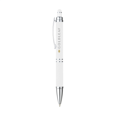Picture of LUNA SOFT TOUCH PEN in White.