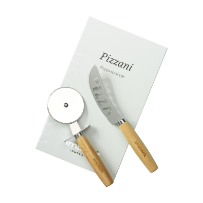 Picture of WOOOSH PIZZANI PIZZA TOOL SET in Wood.