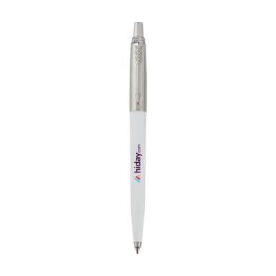 Picture of PARKER JOTTER RECYCLED BALL PEN - BLACK INK in White