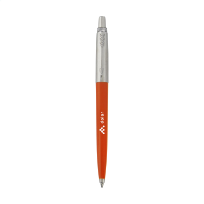 Picture of PARKER JOTTER RECYCLED BALL PEN - BLACK INK in Orange