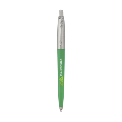 Picture of PARKER JOTTER RECYCLED BALL PEN - BLACK INK in Green