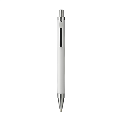 Picture of OWEN RCS RECYCLED ALUMINIUM METAL PEN in White