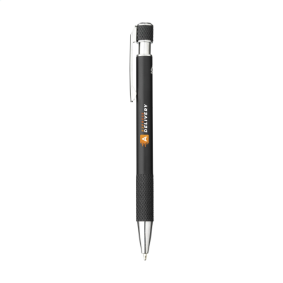 Picture of GRIP IT RCS RECYCLED ALUMINIUM METAL PEN in Black.