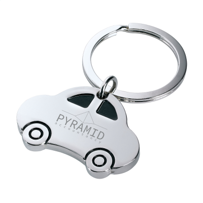 Picture of CARS KEYRING in Silver.