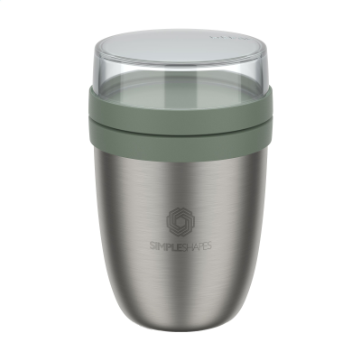 Picture of MEPAL THERMAL INSULATED STAINLESS STEEL METAL LUNCHPOT ELLIPSE 500 ML in Nordic Sage