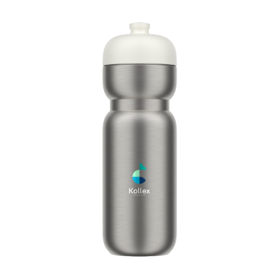 Picture of MEPAL STAINLESS STEEL METAL SPORTS BOTTLE PULL 800 ML in Ceramic Pottery White