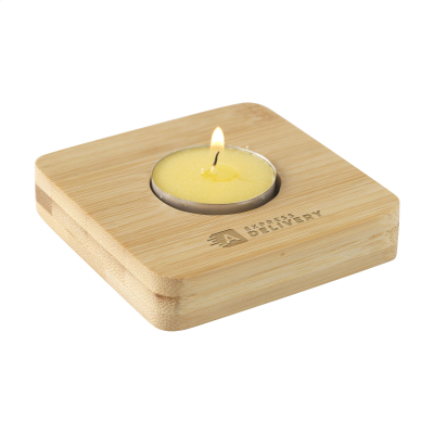 Picture of FLAME TEA LIGHT HOLDER in Wood