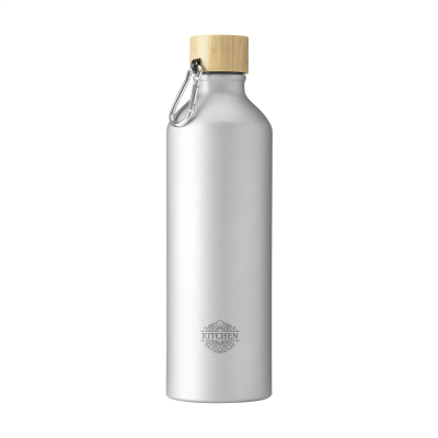 Picture of STEELBAMBOO RCS RECYCLED STEEL 750 ML WATER BOTTLE in Silver
