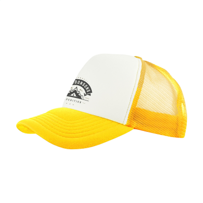 TRUCKER CAP in Yellow.