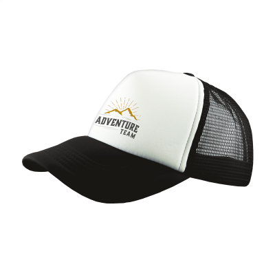 Picture of TRUCKER CAP in Black & White.