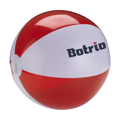 Picture of BEACHBALL Ø 30 CM in White & Red.