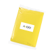 Picture of CLEAR TRANSPARENT PONCHO & RAINCOAT in Yellow