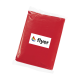 Picture of CLEAR TRANSPARENT PONCHO & RAINCOAT in Red