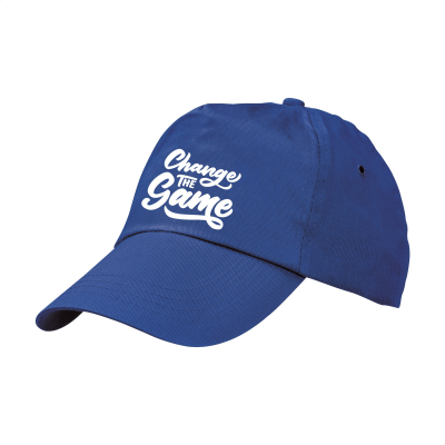 Picture of UNI BASEBALL CAP in Cobalt Blue.