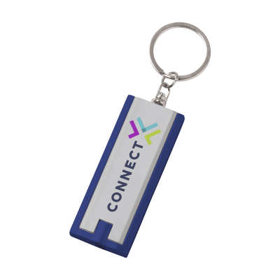 Picture of FLATSCAN KEYRING in Silver & Blue
