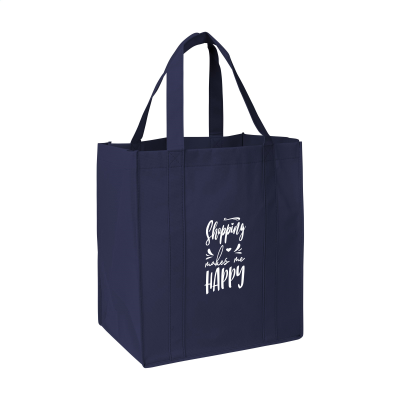 Picture of SHOP XL GRS RPET SHOPPER TOTE BAG in Navy.