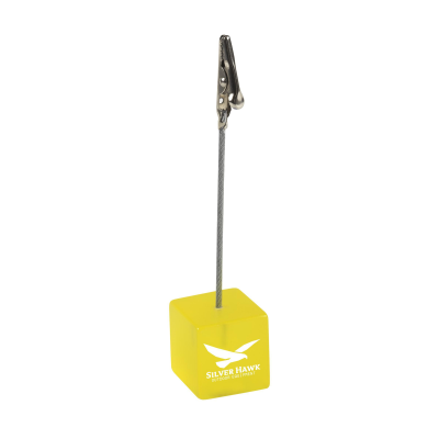 Picture of CLIP PHOTO & MEMO HOLDER in Transparent Yellow