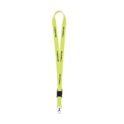 Picture of LANYARD 2 CM in Fluorescent Yellow.