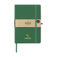 Picture of RECYCLED GRS PU PAPER NOTE BOOK A5 in Green