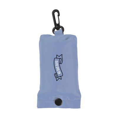 Picture of SHOPEASY FOLDING SHOPPINGBAG in Light Blue.