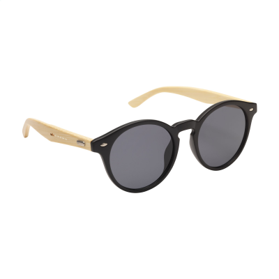 Picture of LAGUNA BAMBOO SUNGLASSES in Black.