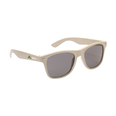 Picture of MALIBU ECO WHEATSTRAW SUNGLASSES in Natural.