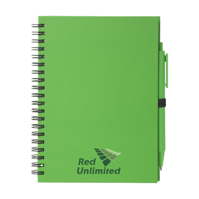 Picture of HELIX NOTE SET NOTE BOOK in Green