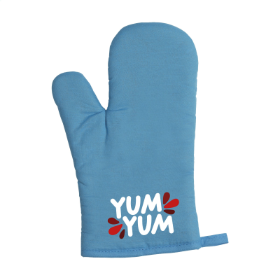 Picture of KITCHENGLOVE OVEN GLOVES in Light Blue.