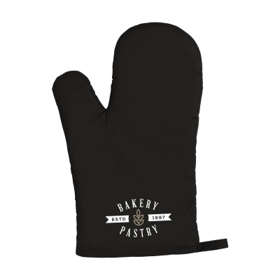 Picture of KITCHENGLOVE OVEN GLOVES in Black